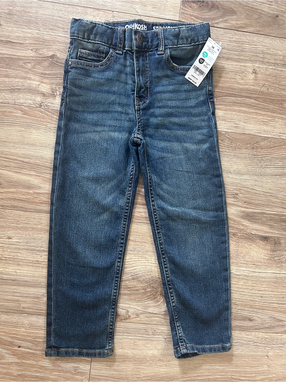 New with tag OshKosh B'gosh Boys' Straight-Leg Jeans size 5